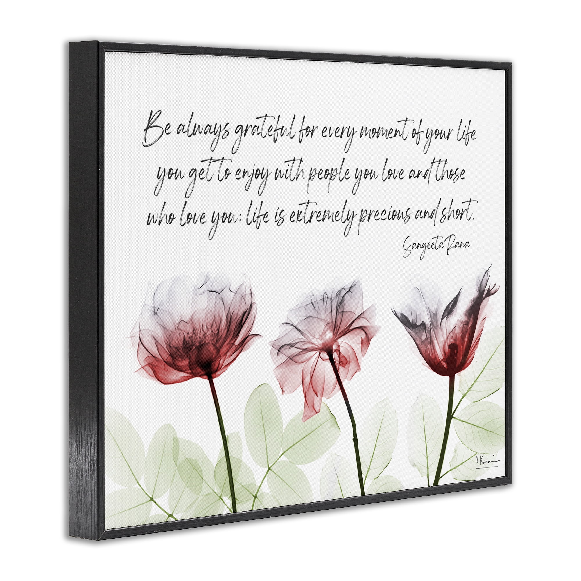 Stupell Industries Precious Faith Quote Religious Painting Black Framed Art Print Wall Art, 20 x 16