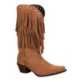 thumbnail image 2 of durango western boots womens crush flirty fringe desert tan dcrd150, 2 of 3