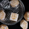 thumbnail image 5 of Cusdie 7-Die 25mm Giant DND Dice, Shield&Sword Pattern Polyhedral Dice Set for Role Playing Game Dungeons and Dragons D&D Dice Pathfinder, 5 of 5