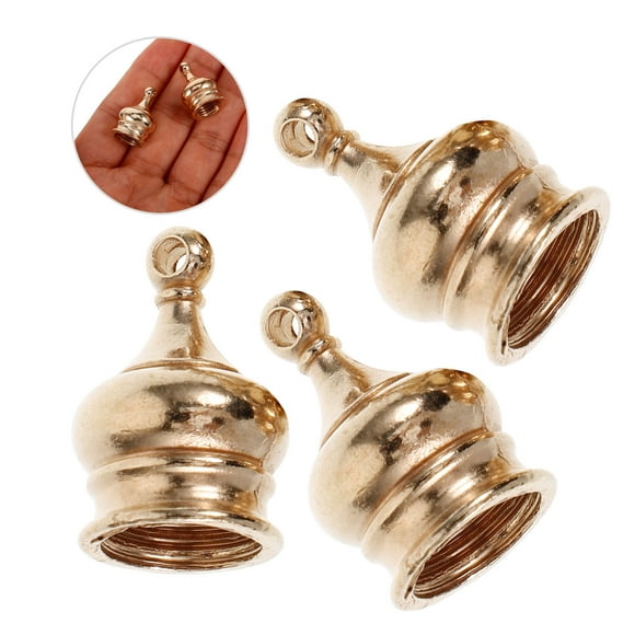 GETAJGHSD 10Pcs Versatile Zinc Alloy Lamp Shade Finial for Elegant Home Accessory