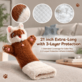 Reaccon Puppet Raccoon Cat Wrestling Glove Puppet with Pouches and Protective ...