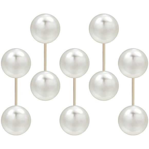 5pcs Pearl Safety Women Broche Pin Premium Broche Pin Práctico Broche Pin