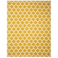 thumbnail image 2 of SAFAVIEH Montauk Proinsias Geometric Cotton Area Rug, Yellow/Ivory, 8' x 10', 2 of 6