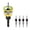 Golden, variant on 4PCS Countersink Drill Bit Set with Adjustable Depth Stop, Hex Shank Wood Screw Pilot Hole Drill Bits for Woodworking