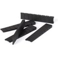 thumbnail image 1 of Pack of 20 furniture wedges - 8 x 20 x 98mm - Plastic - With integrated predefined breaking points - Black, 1 of 5
