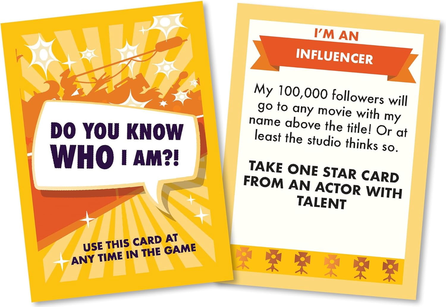Casting Call Party Card Game – Improv & Acting Game for Teens & Adults, Ages 14+, 90 Cards