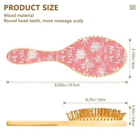 YAZAOO Soft Hair Brush Hair Comb Detangler… product image