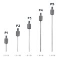 thumbnail image 1 of Dial Digital Test Indicator Contact Point Stem Rod Depth Gauge Measurer Tool Set, 1 of 1