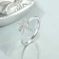 thumbnail image 6 of Starchenie 925 Sterling Silver Cross Ring for Women Size 10, 6 of 7