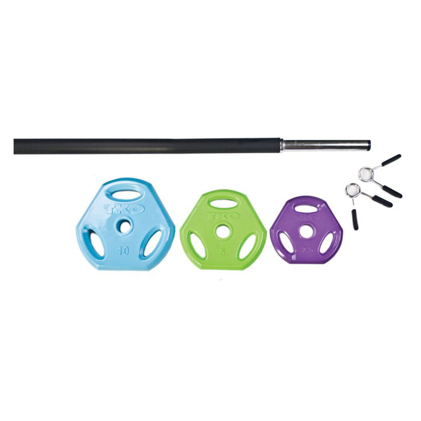 TKO 9 Piece Cardio Pump Barbell Set