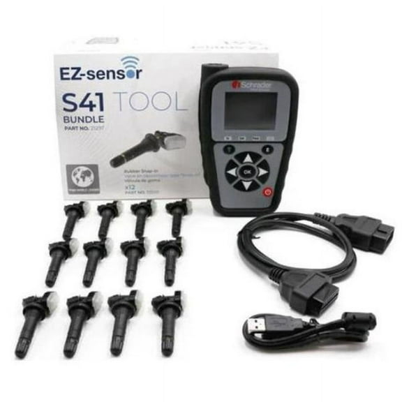Schrader 21297 33500 TPMS EZ-Sensors & S41 TPMS Tool Bundle