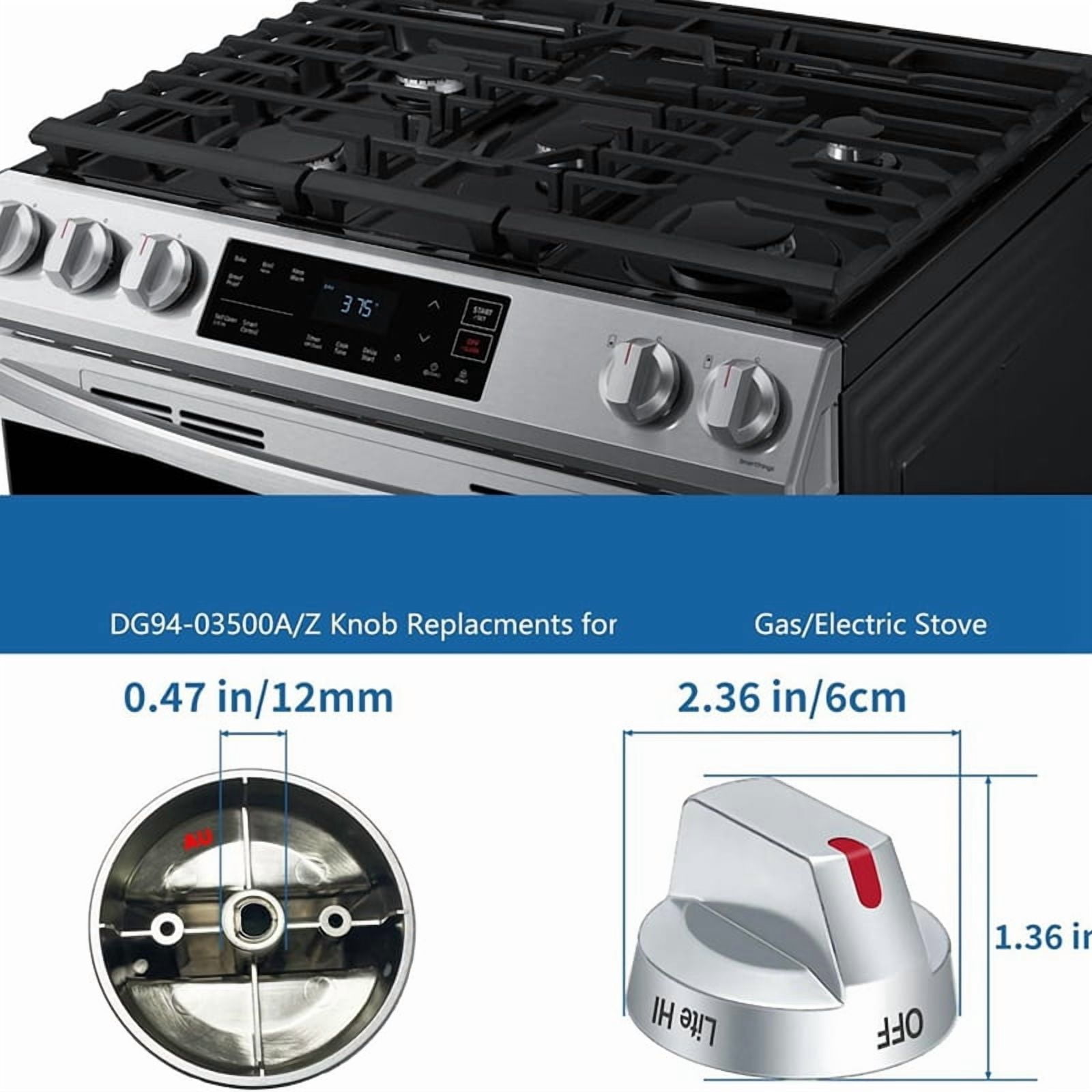Gas stove knob accessories stove knob DG94-03500A/Z