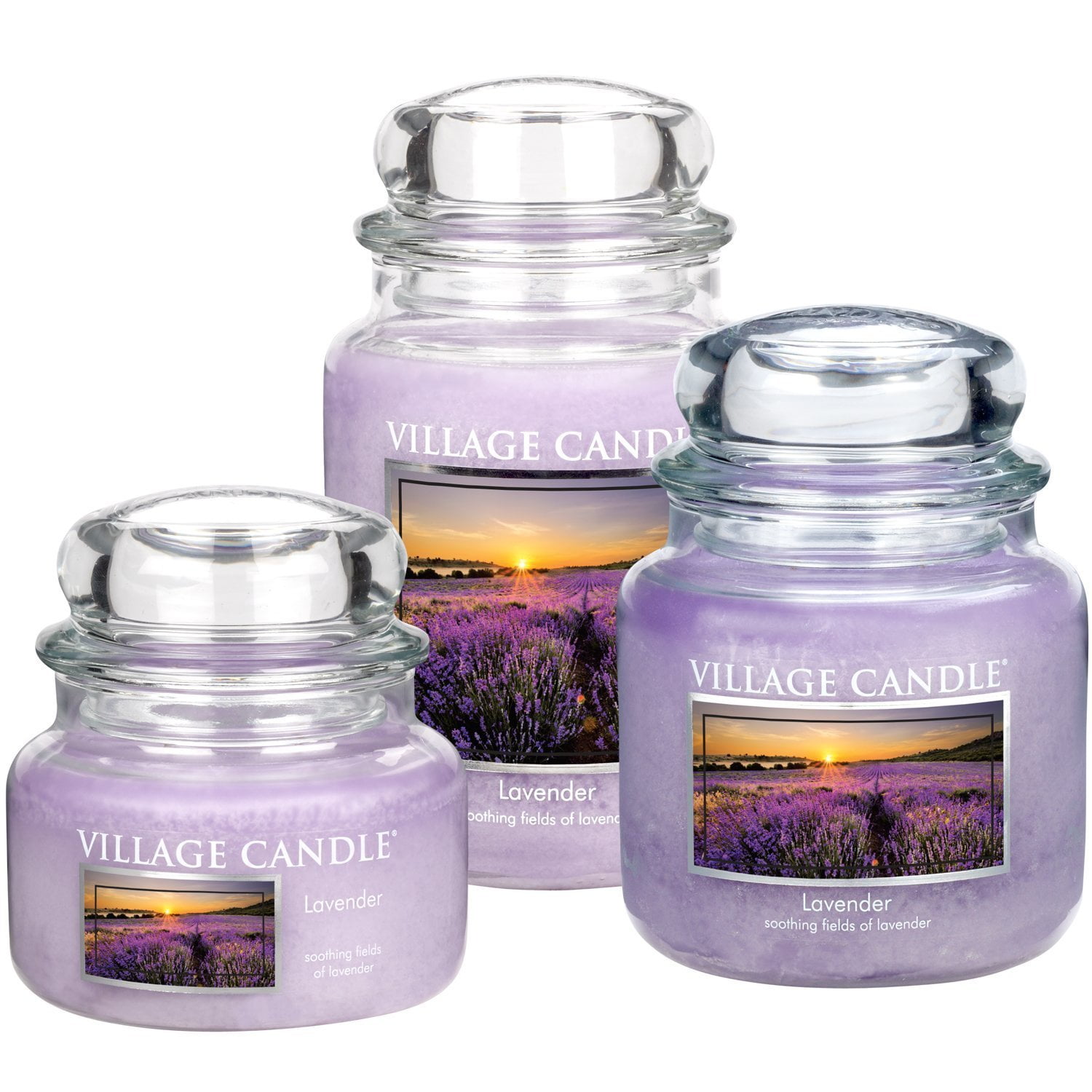 Village Candle Lavender 26 oz Glass Jar Scented Candle, Large Walmart