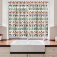 thumbnail image 2 of Ambesonne Mexican Kitchen Curtains, Native Cultural Borders, 55"x39", Multicolor, 2 of 3