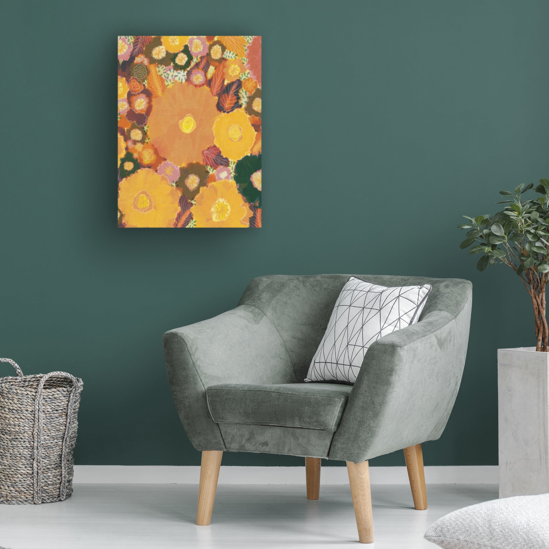 Trademark Fine Art Alisa Galitsyna Magic Garden Canvas Wall Art
