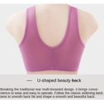 thumbnail image 4 of Women Front Buckle Non-wired Gathered Breathable Brapangjing, 4 of 4