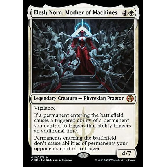 MtG Phyrexia: All Will Be One Mythic Rare Elesh Norn, Mother of Machines #10