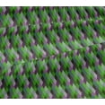 thumbnail image 4 of oneOone Cotton Jersey Green Fabric Argyle Check Dress Material Fabric Print Fabric By The Yard 58 Inch Wide, 4 of 4