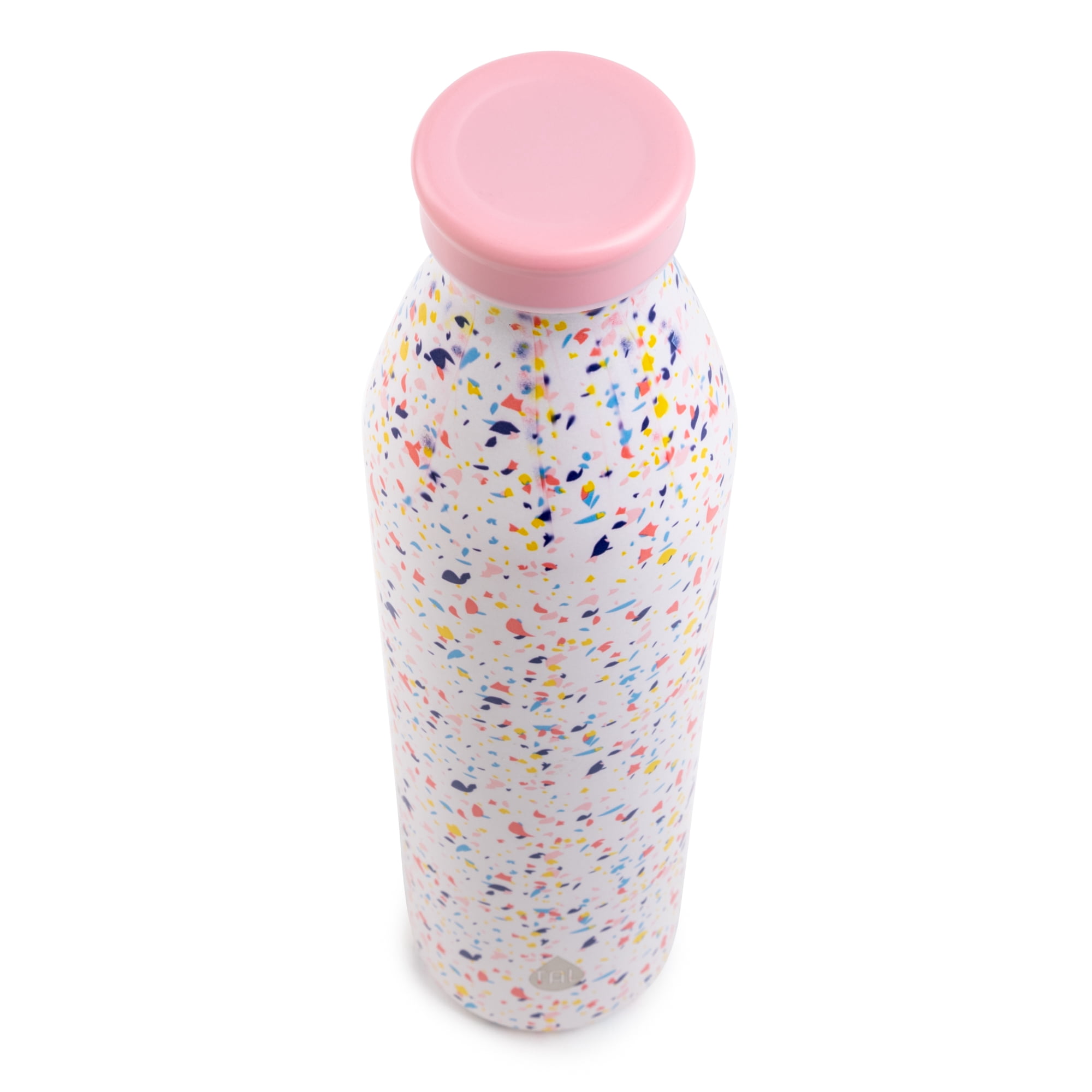 TAL Stainless Steel Water Bottle, 20 fluid ounces, Confetti