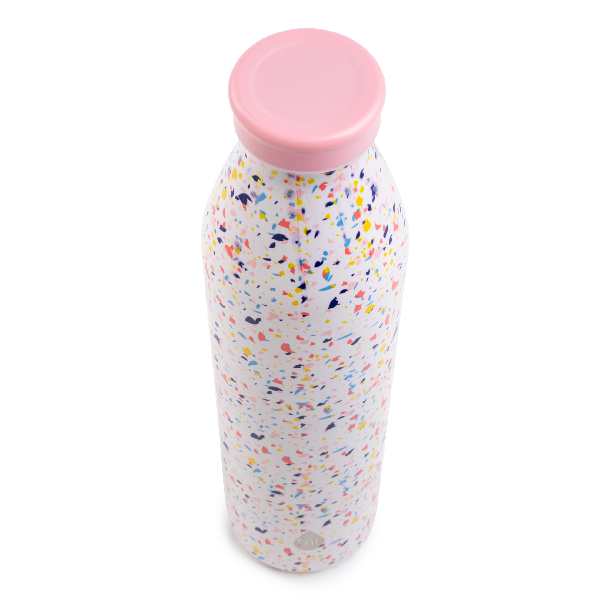 TAL Stainless Steel Water Bottle, 20 fluid ounces, Confetti - image 3 of 5