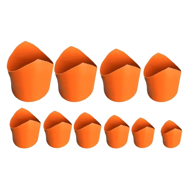 Precision Pipe Saddle Template Kit for Plumbing Metal Pipes Accurate Arc Edge Cut Ten Models Installation Tools
