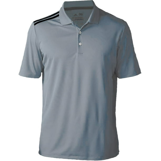 Adidas Mens 3-Stripe Golf Polo Choose Size and Color! - Walmart.com