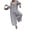 Grey XL, variant on Women's Casual Suit Long-Sleeved Shirt Top Wide-Leg Harem Pant 2-piece Set Autumn Lapel Striped Nine-Point Pant Female Outfit Suit