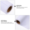 thumbnail image 3 of 2 Rouleaux de Papier Blanc Arts et Artisanat Papier d'Affichage Inaltérable, 3 of 7