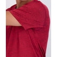 thumbnail image 6 of Real Essentials 5 Pack: Men’s Dry-Fit Moisture Wicking Active Athletic Performance Crew T-Shirt, 6 of 8