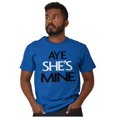 thumbnail image 2 of Aye Matching Set His Hers Cute Funny Men's Graphic T Shirt Tees Brisco Brands 2X, 2 of 4