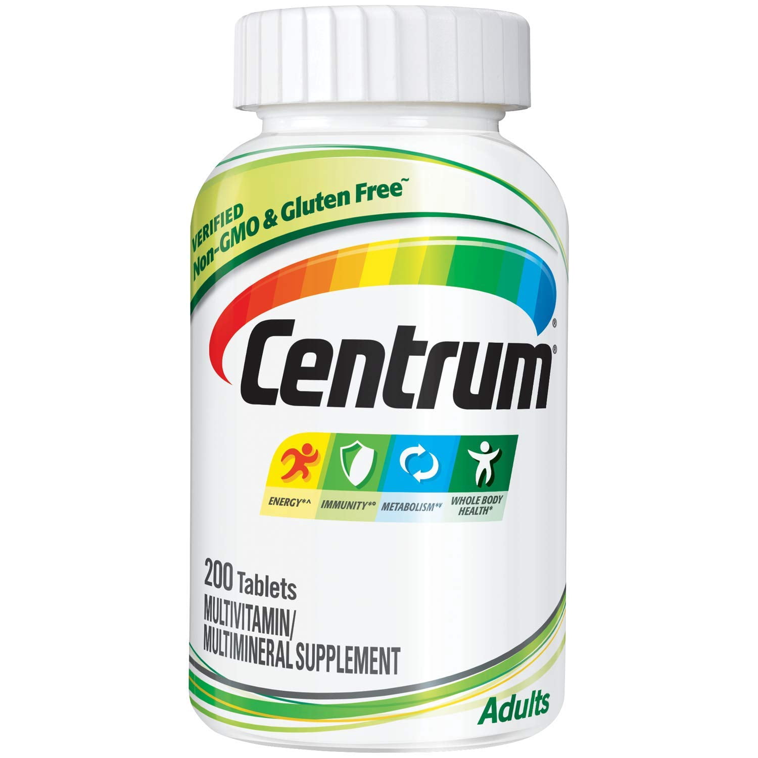 Centrum Adults multivitamin bottle