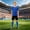 Blue, variant on Boys Outfits 2 Piece Color Block Soccer Short Sleeve Crewneck Tee with Shorts Team Sport Uniform Size 6-7Y