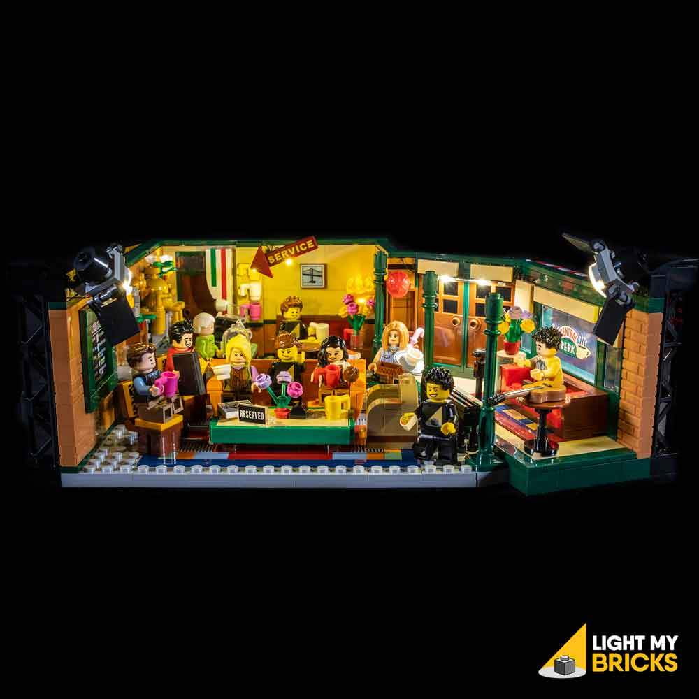 LED Light Lighting Kit ONLY For LEGO 21319 Friends Central Park Cafe Bricks Toys