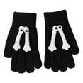 thumbnail image 2 of Guantes de mano 3D Yinane comodidad novedad mujeres niñas Negro, 2 of 8