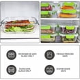 thumbnail image 5 of TechGen Borosilicate Glass Food Storage Containers with Airtight Snap-Lock Lids, Meal Prep Kitchen Storage Set, 10-Pack, 5 of 5