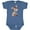 Indigo, variant on Inktastic Western Dilly Donkey Boys Baby Bodysuit