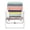 Colorful Stripe, variant on IVV Lightweight Foldable Beach Chair in Colorful Stripes, Portable Oxford Cloth Lounge Chair with Iron Frame, for Beach, Camping, Fishing, or Picnics