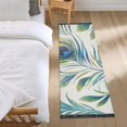thumbnail image 3 of Yayeee Runner Rug for Bedroom 2'x6' Machine Washable Hallway Non Slip Mat, Peacock Feather, 3 of 8