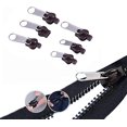 thumbnail image 4 of Zipper, 12Pcs Zip Repair Kit Zipper for Sewing Zipper Pull, Universal Zipper Repair Kit Fix Clothes Bag Replacement Zipper, 4 of 6