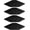Black, variant on JJW Hexagonal Corner Shelf, 2-Tier Floating Wall Storage Rack, Black 12in