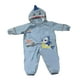 thumbnail image 2 of Traje de lluvia para niños, sudadera con capucha impermeable chaqueta de lluvia con cremallera linda ropa impermeable para acampar L, 2 of 10