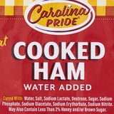 Carolina Pride Cooked Ham, Water Added, 95% Fat Free, 10 oz - Fully