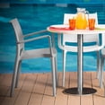 thumbnail image 3 of Pkolino  Luna Modern Chair with Arms, Grey - Set of 2, 3 of 4
