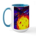 thumbnail image 2 of CafePress - Halloween Modern Abstract Oil Painting - 15 oz Ceramic Large White Novelty Mug, 2 of 4