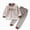 H234-Brown, variant on TOWED22 Toddler Baby Girl Boy Fall Winter Outfits 2 Piece Long Sleeve Pullover Sweatshirt and Joggers Pants Set Cute Print Clothes Clothing(Light Pink,18-24 M)
