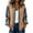 c01Beige, variant on Jackets for Women Ribbed Knit Patchwork Denim Jacket Button Down Lapel Long Sleeve Coats Daily Work Travel Outerwear Black XXL