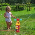 thumbnail image 4 of Water Spray Sprinkler, Summer Children's Outdoor Lawn Water Blasts Toy, Rotating Water Spray Fire Hydrant Design For Kids, Water Spray Toy For Lawn Play, 4 of 5