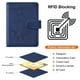 thumbnail image 4 of Eoehro Passport Holder for Travel Essentials, Passport Wallet Cover Case for Travel Must Haves Accessories,Passport Book Holders for Women and Men(dark blue), 4 of 7