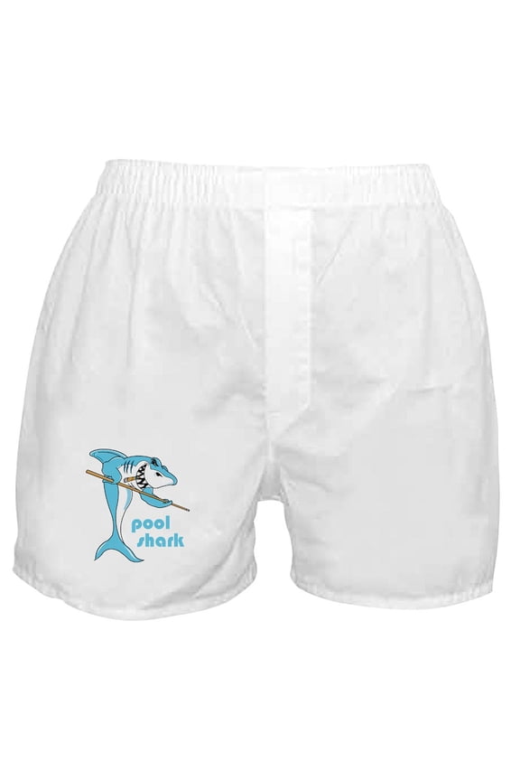 - Pool Shark Boxer Shorts - Men's Novelty Boxer Shorts