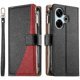 thumbnail image 3 of Funda cartera GANGXUN para Xiaomi Redmi Note 13R 5G , cuero PU con tarjetero, cremallera, correa de mano, soporte y protección 1009°, 3 of 6
